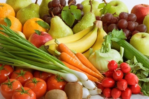 Ăn nhiều hoa quả và rau
